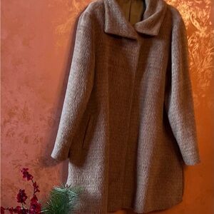 Elegant Brown Women's Coat